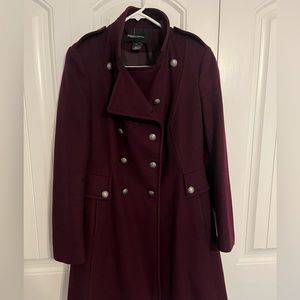 Gently used military style pea coat